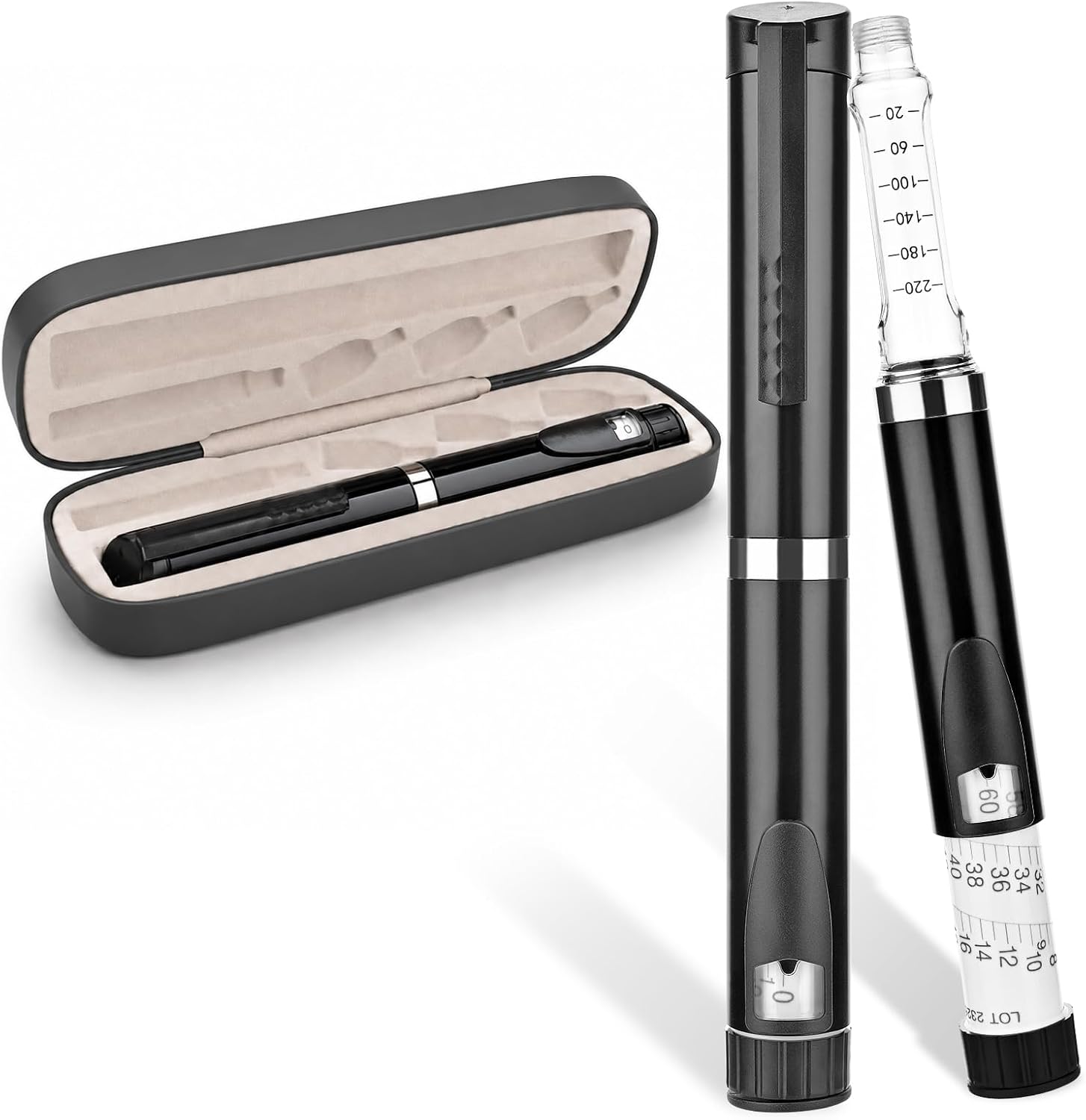 Travel Accessories Essentials - 60 Unidades de Caneta Injetora de