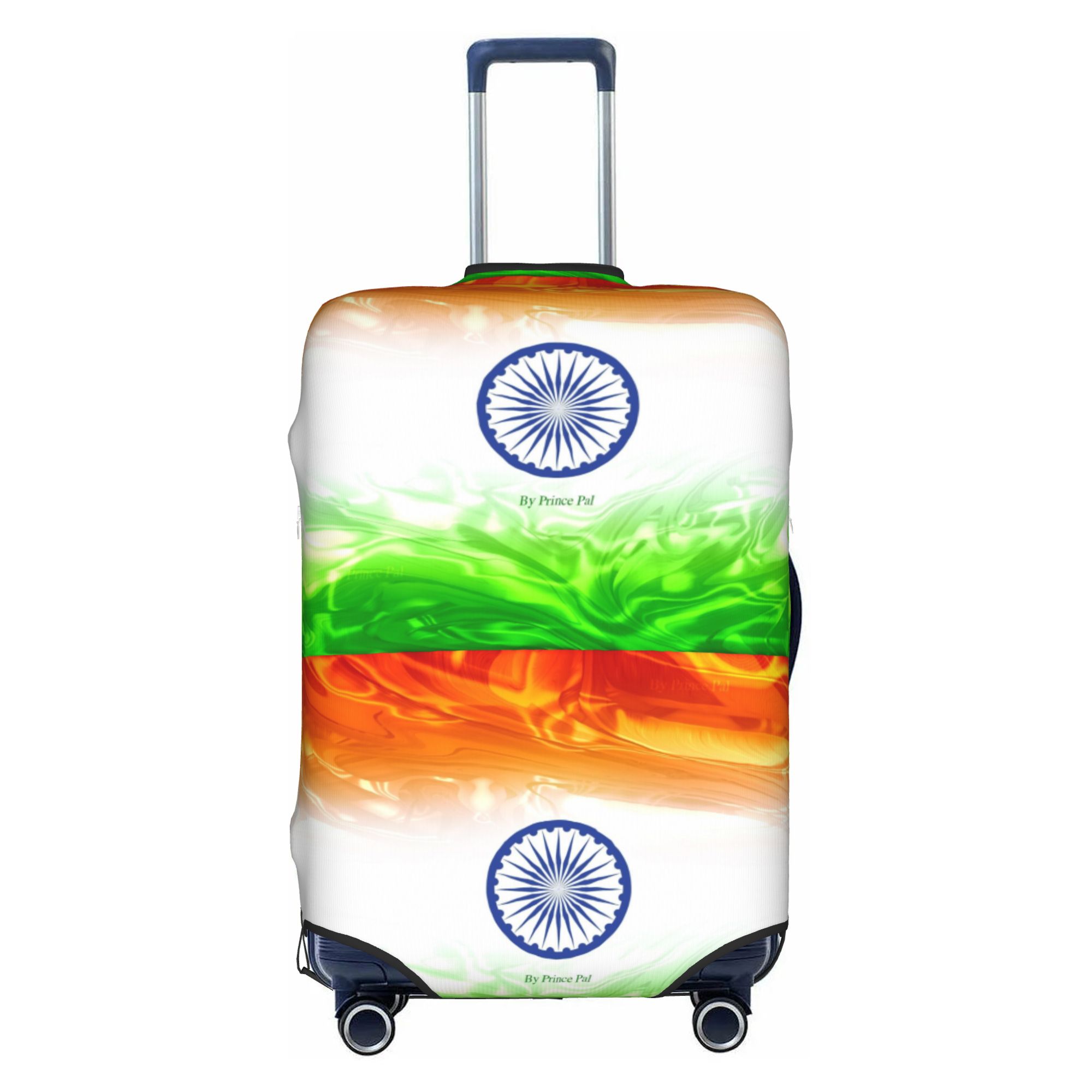 Travel Accessories India - Capa protetora para bagagem com bandeira