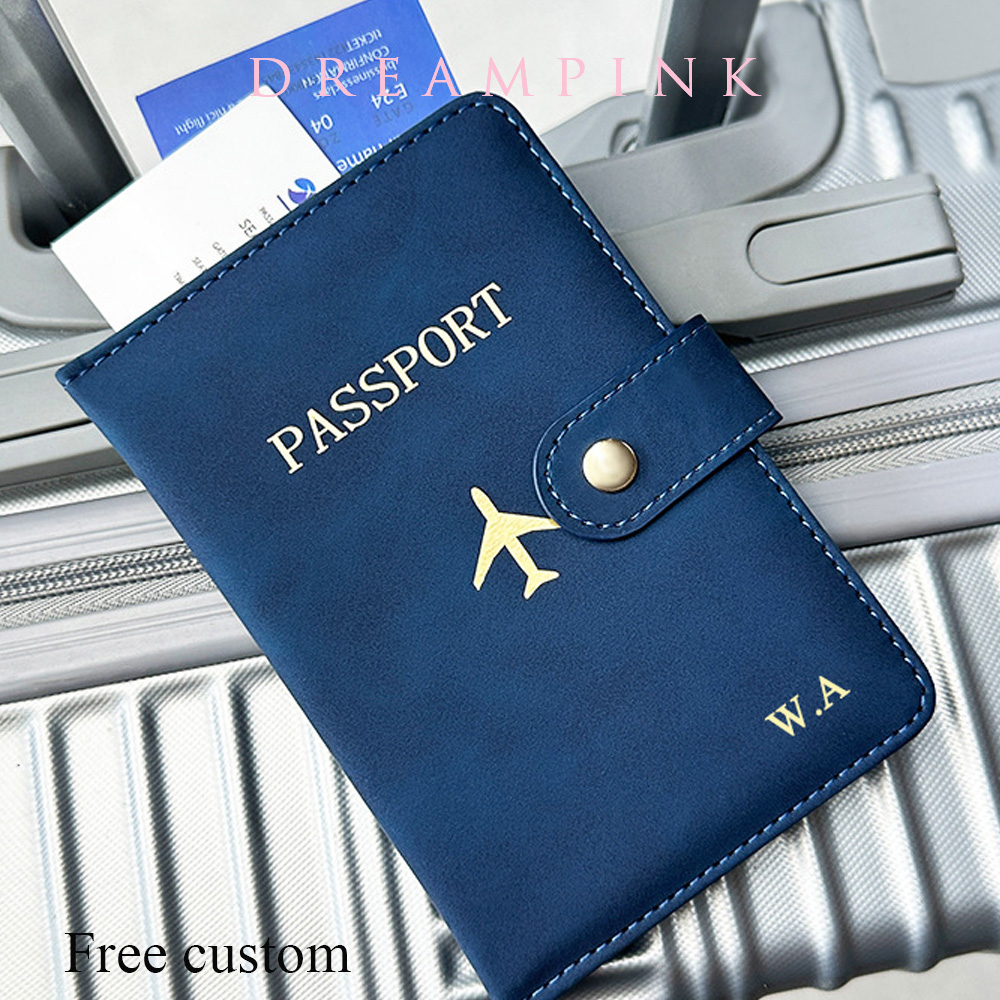 Travel Accessories Gifts For Women - Personalize nome viagem passaporte carteira de