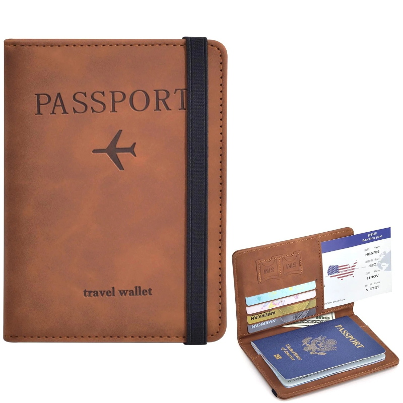 Travel Accessories Essentials - Capa de carteira para passaporte de
