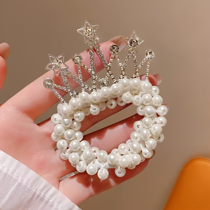 1pc Laços de Cabelo com Coroas - Travel Accessories Bunnings avaliação e preço