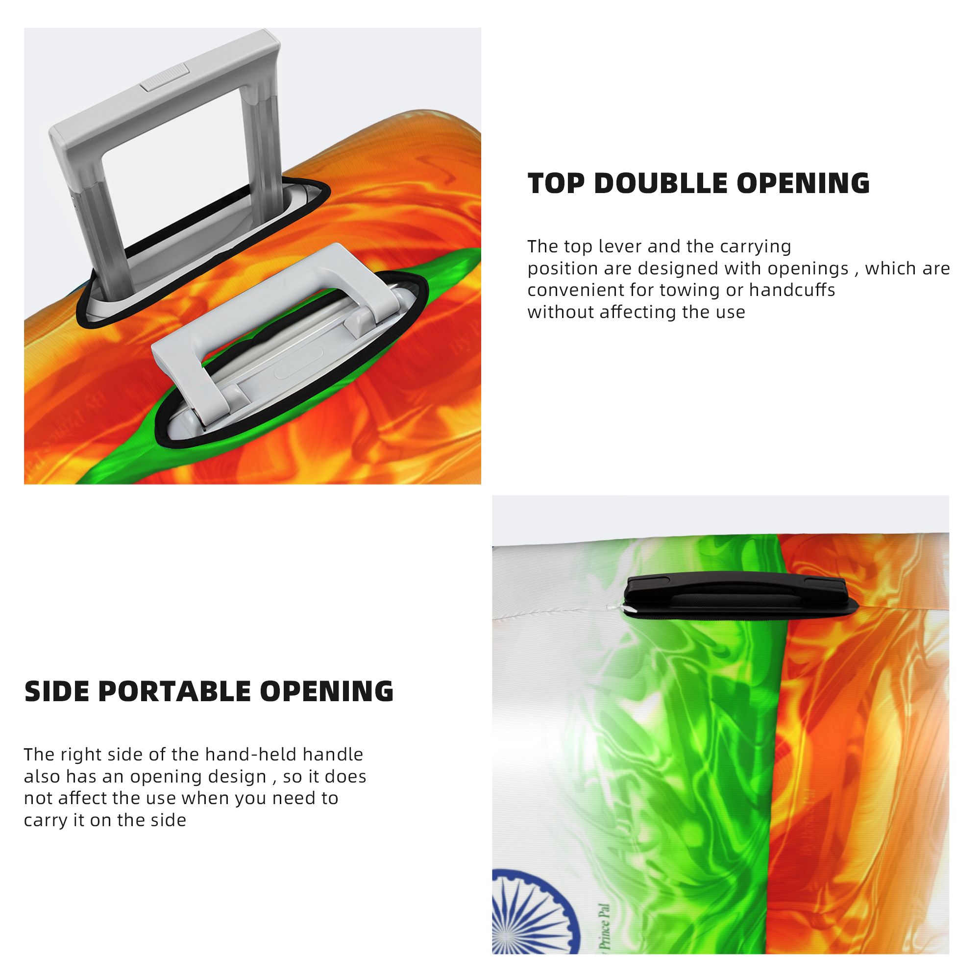 Capa protetora para bagagem co - Travel Accessories India avaliação e preço