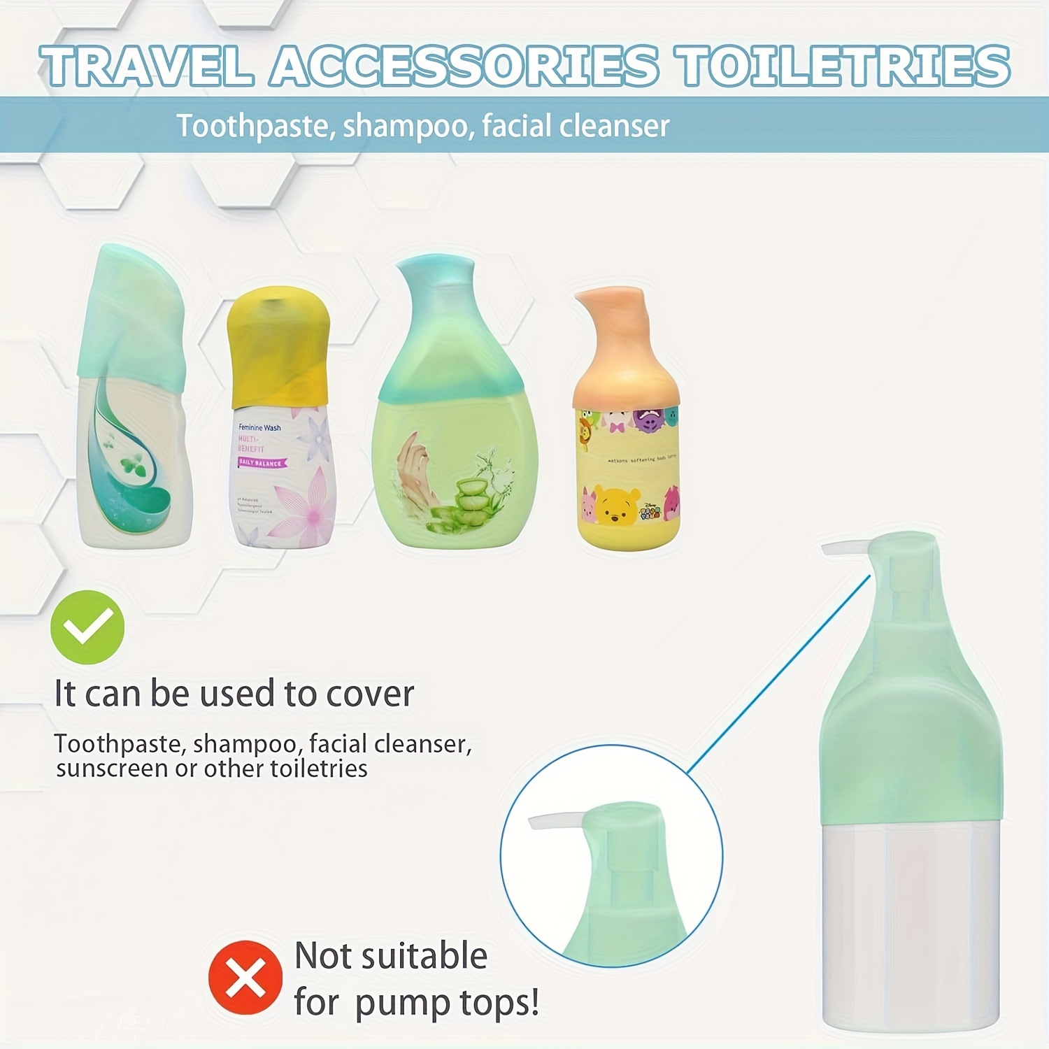 Mangas Elásticas de Silicone p - Travel Accessories Essentials avaliação e preço