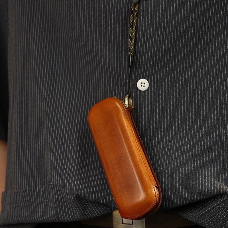 Estojo de óculos de couro retr - Travel Accessories Display avaliação e preço