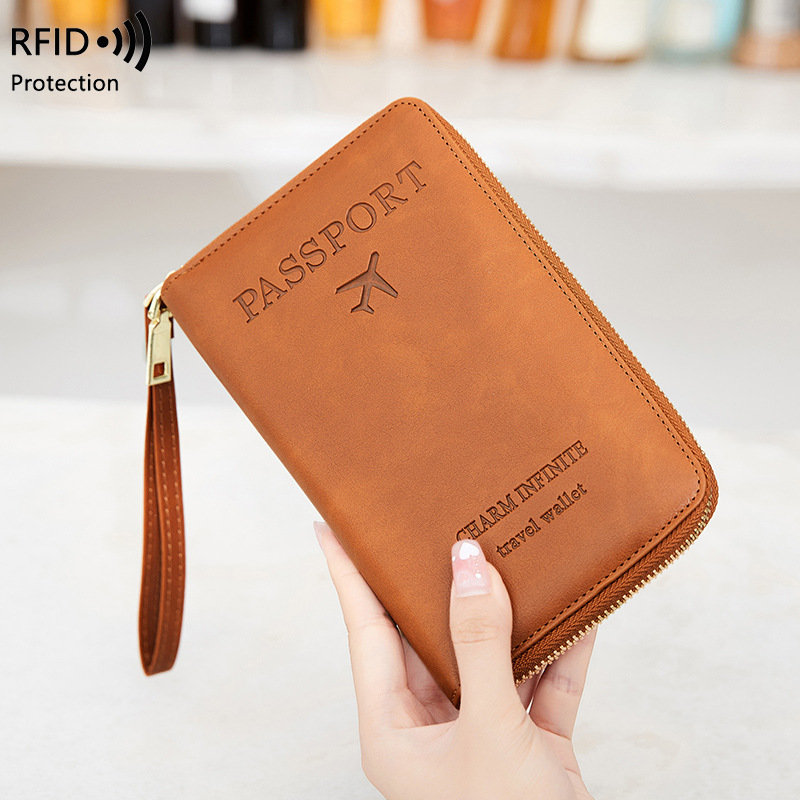 Nova capa de couro para passap - Travel Accessories Essentials avaliação e preço
