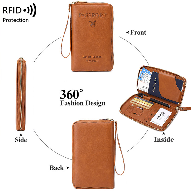 Nova capa de couro para passap - Travel Accessories Essentials avaliação e preço