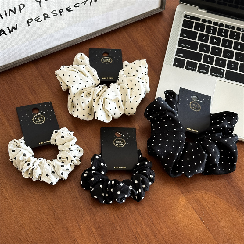 11cm/14cm dot pano scrunchies  - Travel Accessories Gifts For Women avaliação e preço