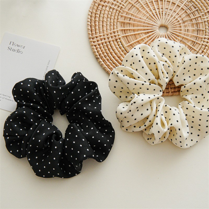 11cm/14cm dot pano scrunchies  - Travel Accessories Gifts For Women avaliação e preço