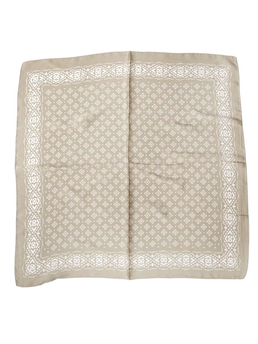 1pc Lenço Floral Laranja Novo  - Travel Accessories Essentials avaliação e preço