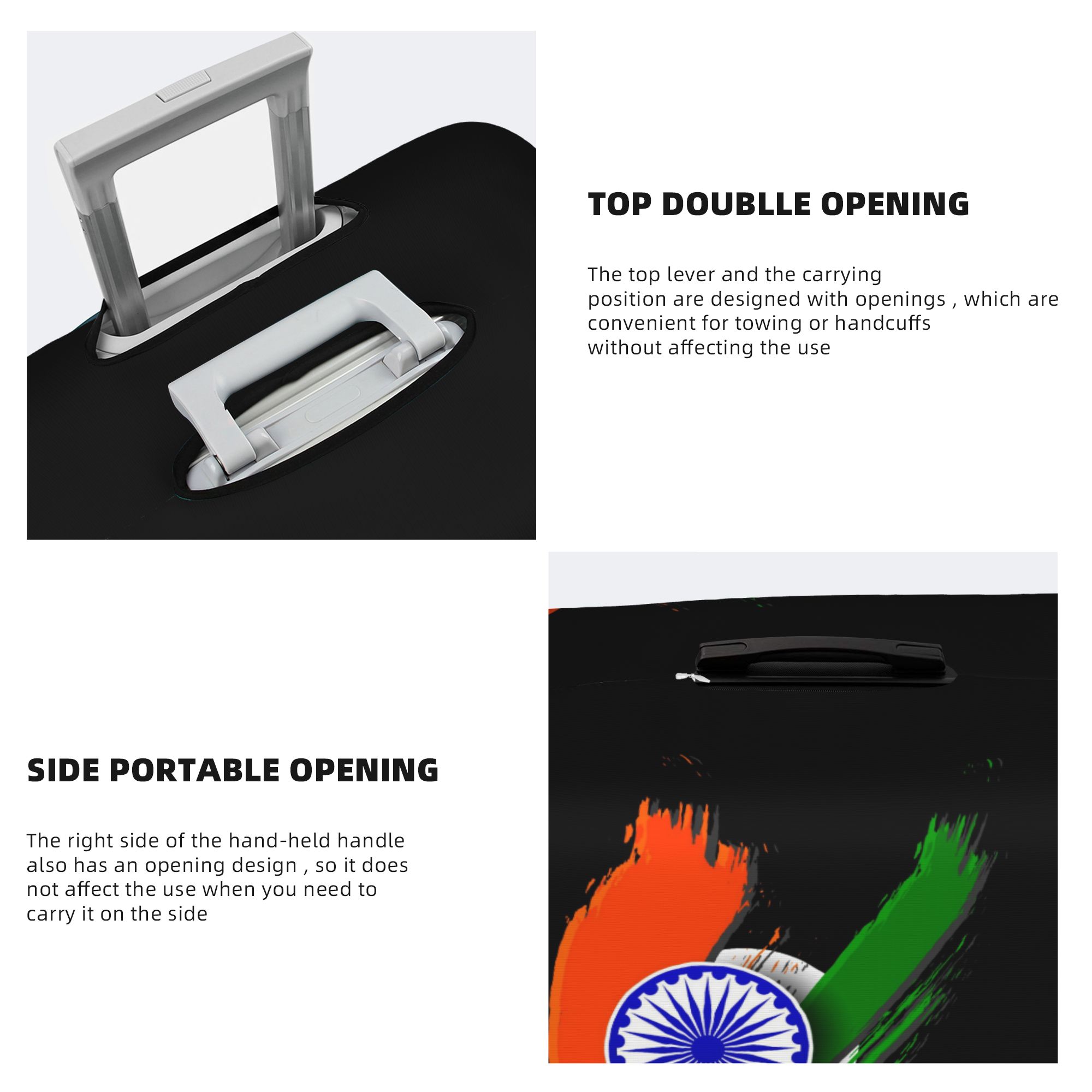 Capa para mala com bandeira da - Travel Accessories India avaliação e preço