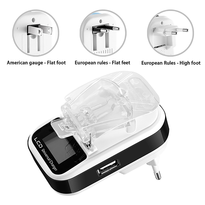 Carregador de bateria universa - Travel Accessories Display avaliação e preço