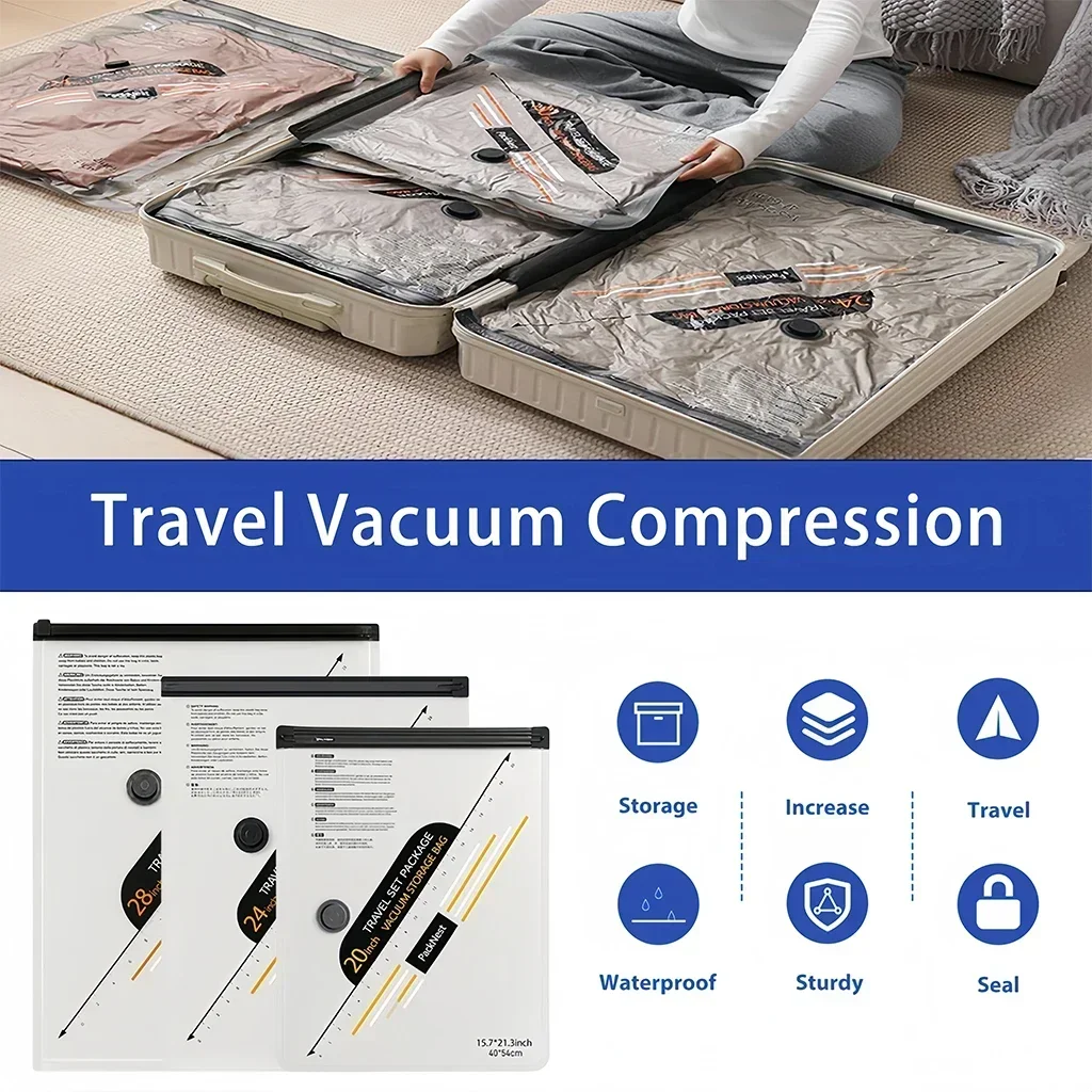 Sacos Compressao Vacuo Resiste - Travel Accessories Essentials avaliação e preço