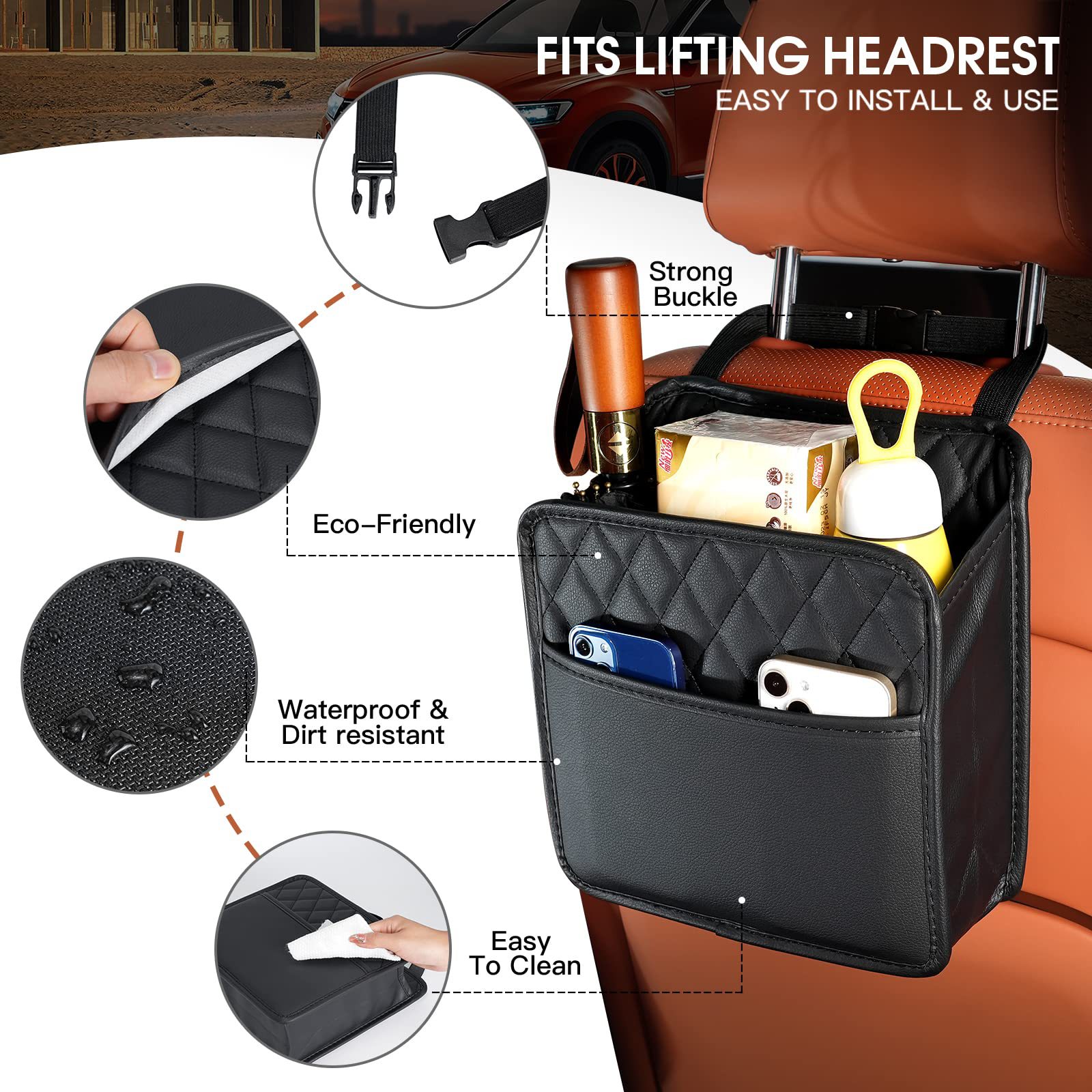 Organizador de Banco Traseiro  - Travel Accessories Essentials avaliação e preço