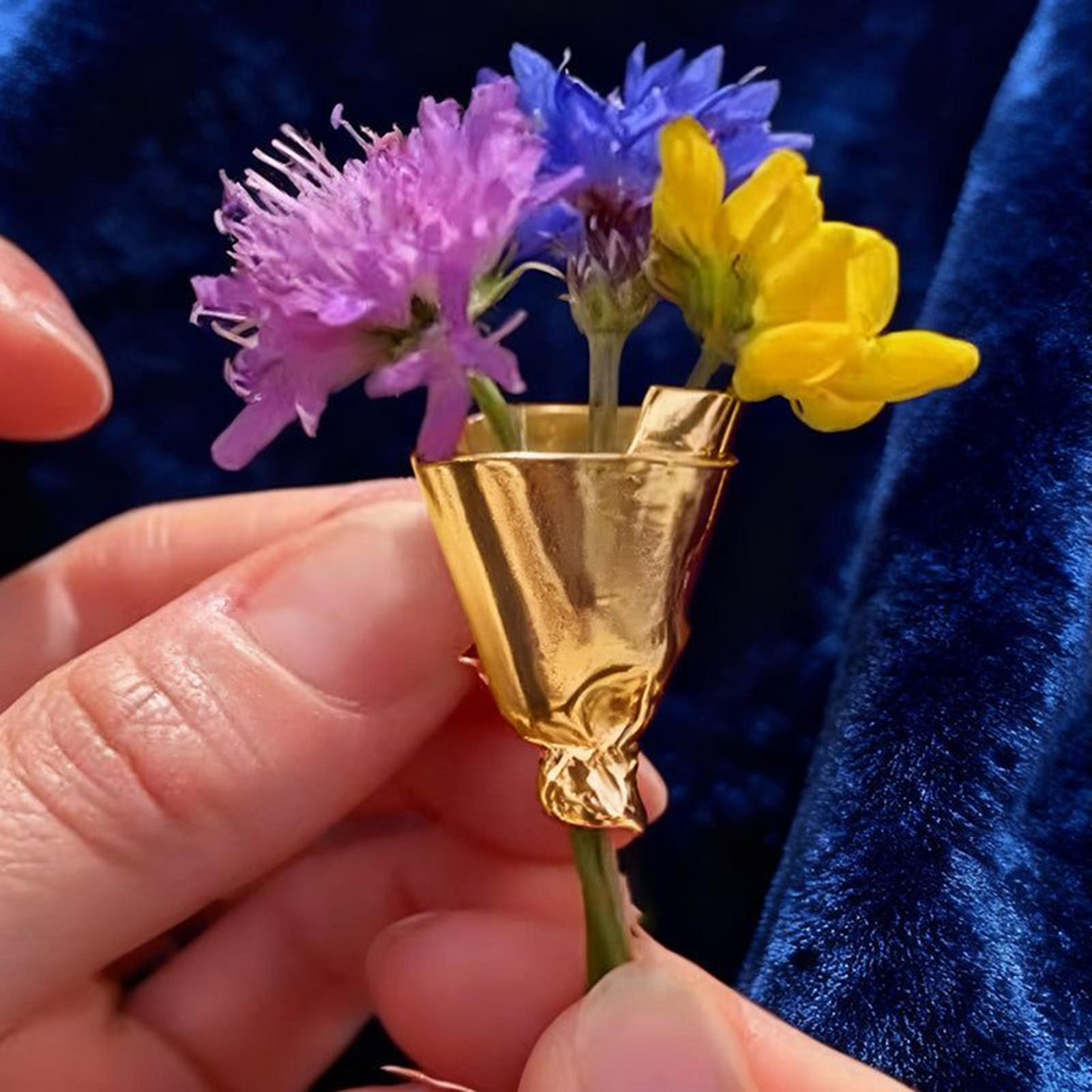 Broches de Buquê de Flores par - Travel Accessories India avaliação e preço