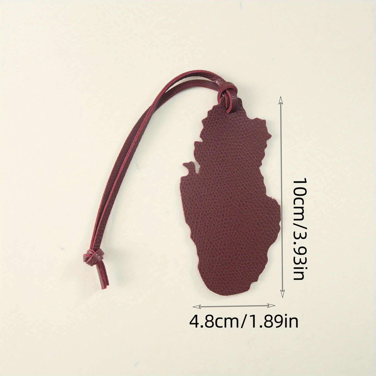 Amuleto de couro PU do mapa do - Travel Accessories Qatar avaliação e preço