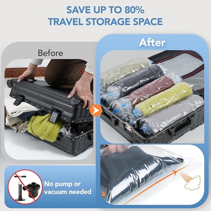 Sacos de compressão para viage - Travel Accessories Essentials avaliação e preço